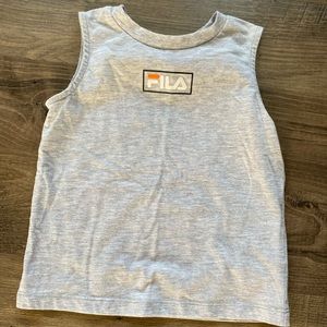 Fila Tank top 4T grey, new without tag, athletic